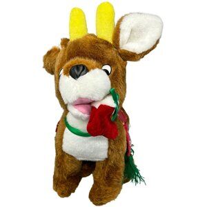 Sugar Loaf Christmas 2006 Coinstar Dancer Stuffed Plush animal reindeer READ